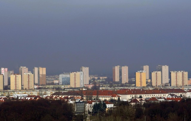 Jakość powietrza w Poznaniu w niedzielę, 17 stycznia.