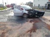 Janków Pierwszy koło Kalisza: Dwie osoby ranne w wypadku [ZDJĘCIA]