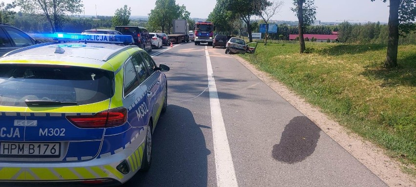 Dziś (21.06) doszło do wypadku w Marianowie (powiat...