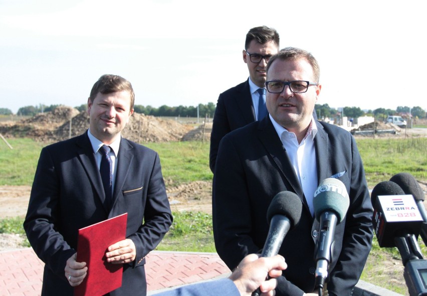 Na konferencji prezydent Witkowski cieszył się, że w Radomiu...