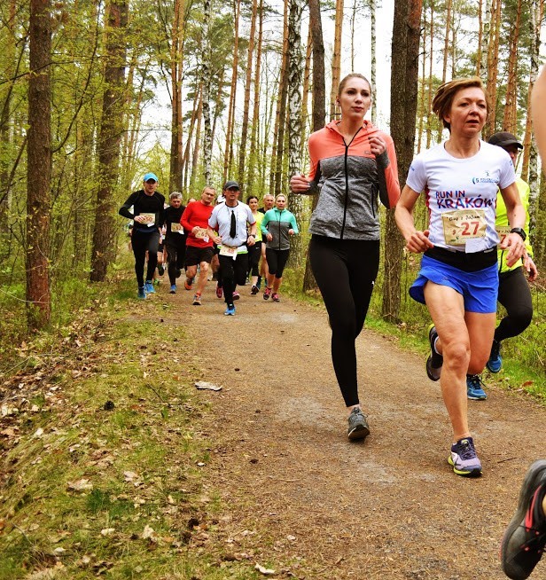 Bieg z Jajami na Trasie Zajączka w Lublińcu 22.04.2019.