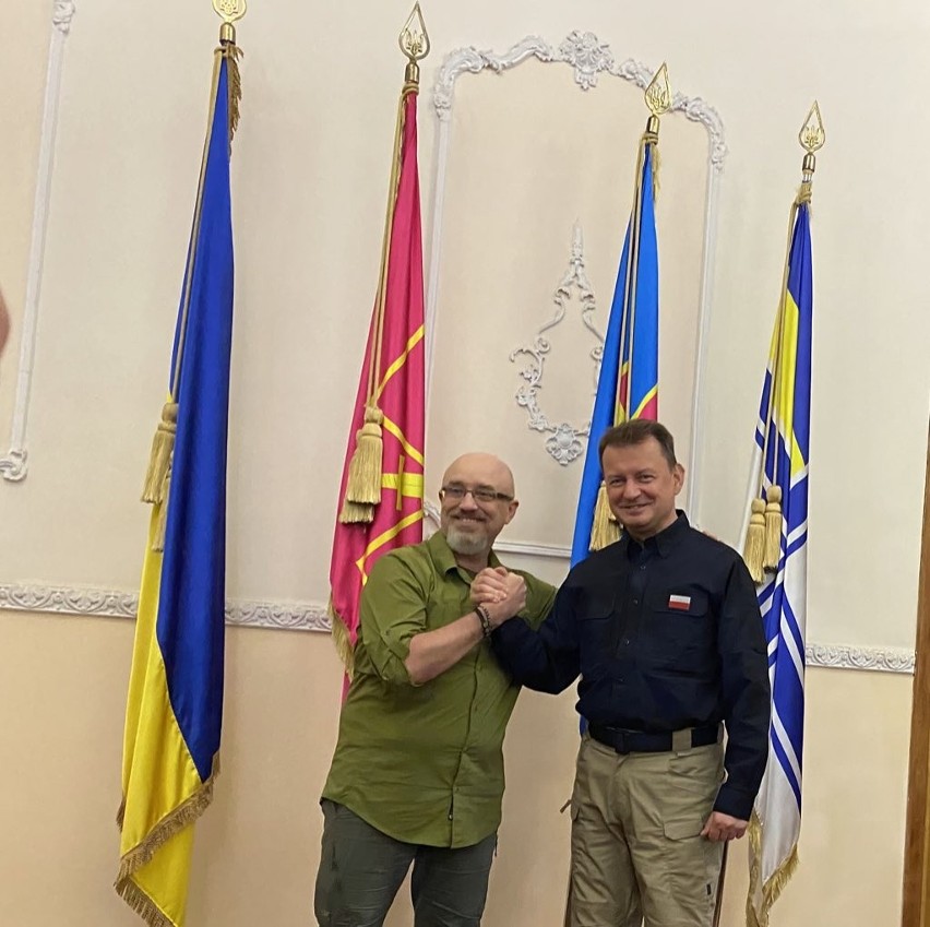 Ważna wizyta wicepremiera Mariusza Błaszczaka. Szef MON był na ogarniętej wojną Ukrainie