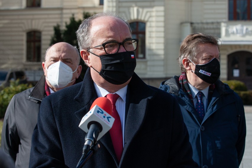 Wicemarszałek Włodzimierz Czarzasty spotkał się m. in. z...