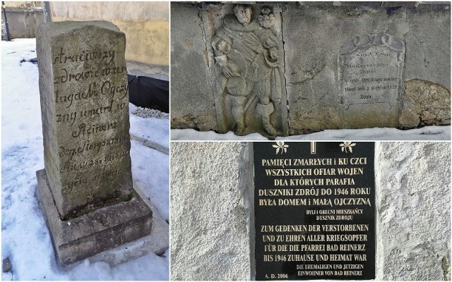 To groby dwóch polskich oficerów z epoki napoleońskiej. Zmarli w 1818 i 1821 roku. Przy lapidarium przy kościele, gdzie znajdują się groby, jest też pamiątkowa tablica.