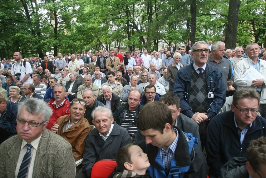 Pielgrzymka mężczyzn do Piekar Śląskich 2014 w obiektywie DZ