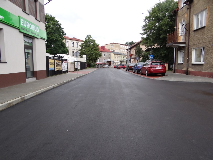 Po prawie roku prac ulica Nullo w Olkuszu znów jest otwarta