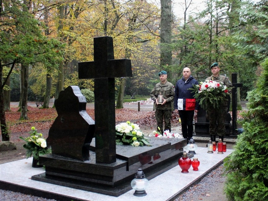 Szczecin. Pamiętali o pierwszym Polaku, który zginął na misji irackiej [ZDJĘCIA]  