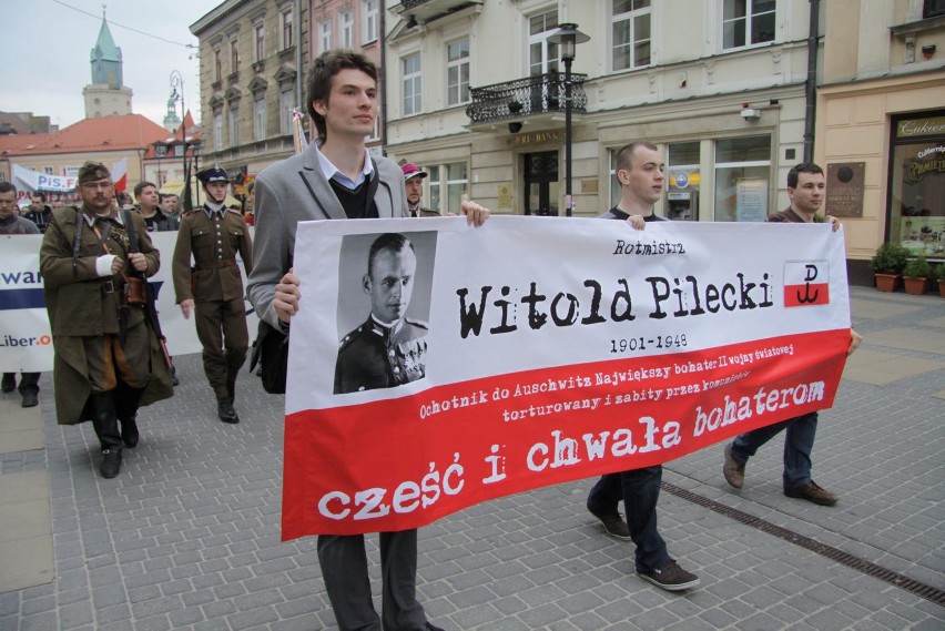 Lublin: Marsz ku pamięci rotmistrza Pileckiego