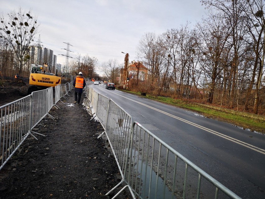 Budowa tramwaju na Nowy Dwór wchodzi w kolejną fazę. Duże zmiany dla kierowców od soboty 2 stycznia