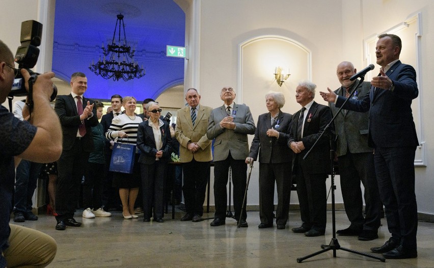 Uroczystość w Muzeum Pałacu Schoena w Sosnowcu...