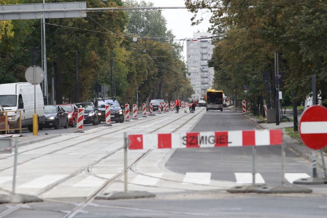 Tak robotnicy uwijali się przy remoncie Narutowicza przed tygodniem