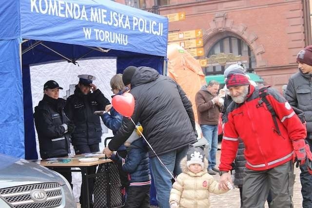 W Toruniu finał WOŚP należał w tym roku do spokojnych.