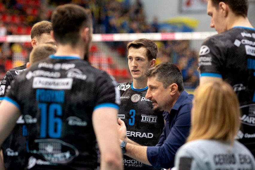 PlusLiga. Siatkarze Cerradu Enei Czarnych Radom wrócili bez punktów z Nysy (Zobacz zdjęcia z meczu)