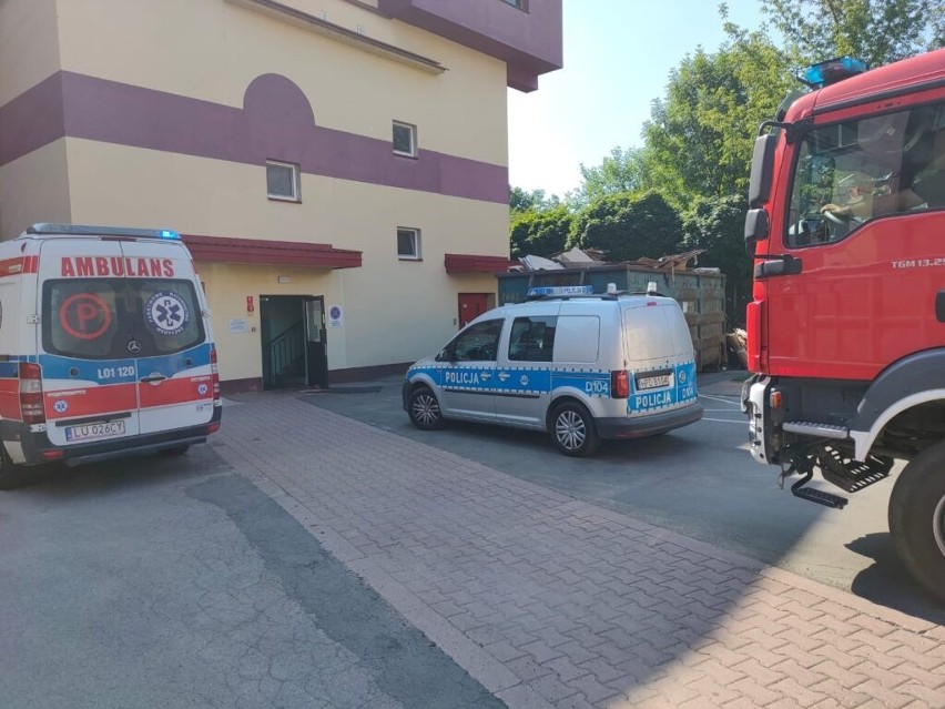 Wypadek w jednej z hal produkcyjnych w Lublinie. Maszyna wciągnęła rękę pracownikowi
