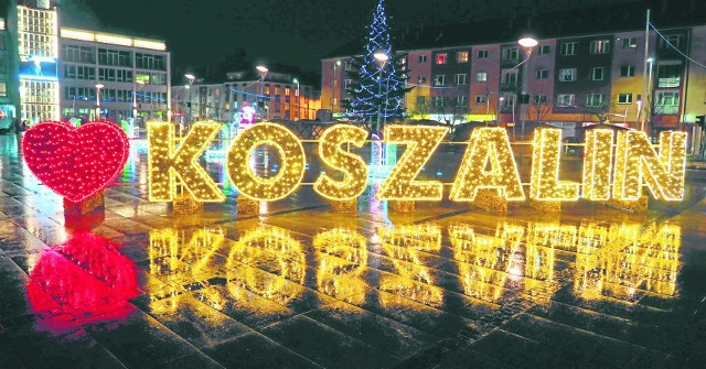 W Koszalinie nie zabraknie świątecznych dekoracji, mimo cięć budżetowych wywołanych kryzysem pandemicznym 