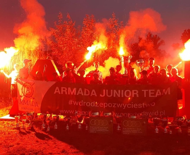 Zawodnicy Armada Golf Club mają w tym sezonie powody do świętowania