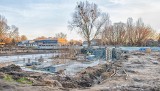 Trwa budowa osiedla Enklawa Start w Radomiu na terenie byłego stadionu. Zobacz postęp prac (ZDJĘCIA)