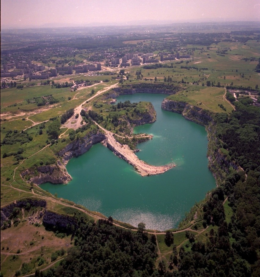 Krakowski Zakrzówek w latach 1981-2008.