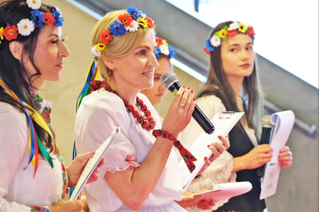 Białystok. II Wojewódzki Przegląd Piosenki Ludowej DPS "Na Ludową Nutę"