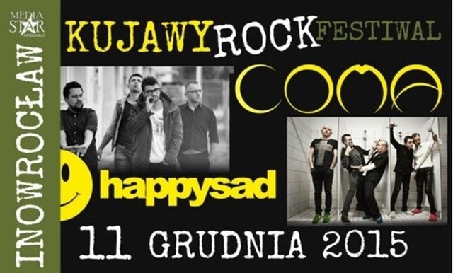 Kujawy Rock Festiwal odbędzie się 11 grudnia