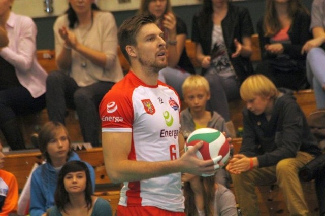 Środkowy Jakub Kowalczyk to jeden z najlepszych środkowych rozgrywek I ligi.