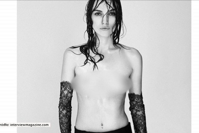 Keira Knightley topless (fot. Agencja TVN/x-news)