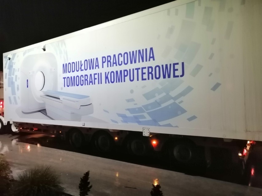 Transport odbywał się w nocy.