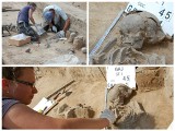 Grobowiec skrywał kości dziecka. Co jeszcze odkryli archeolodzy pod Izbicą Kujawską? [zdjęcia]