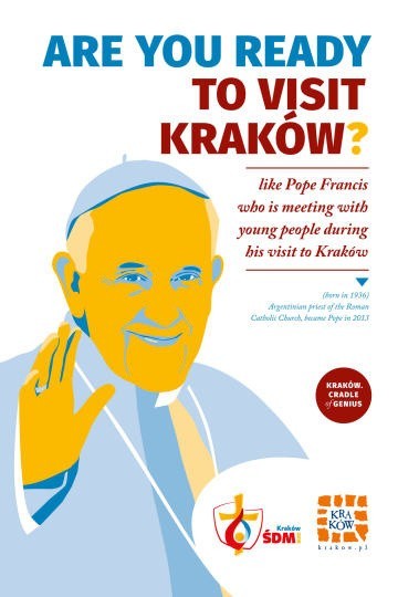 Kraków w kolorach ŚDM