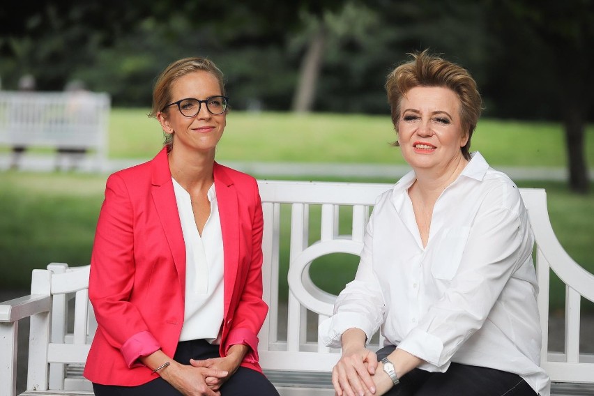 Małgorzata Trzaskowska i Hanna Zdanowska