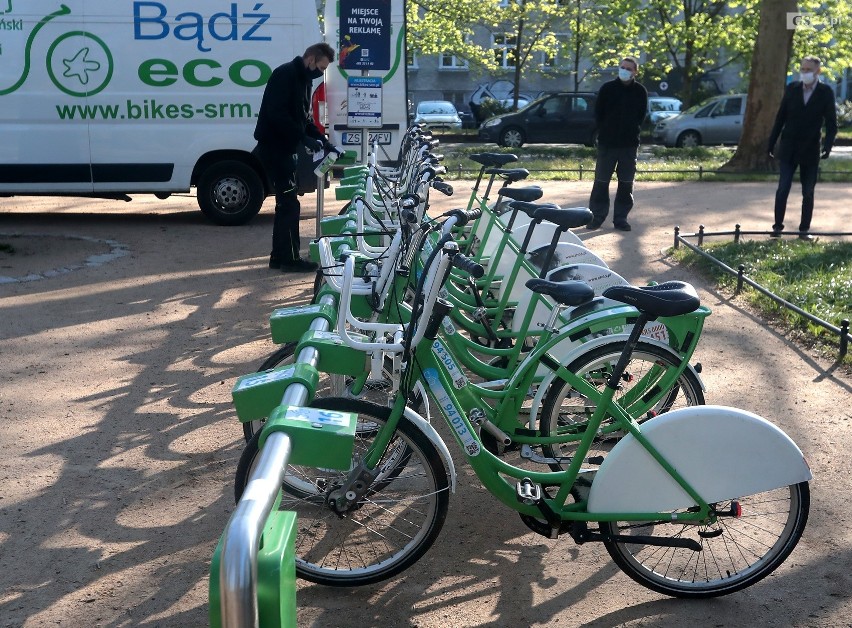Znów można jeździć rowerem miejskim w Szczecinie! Z zachowaniem zasad bezpieczeństwa