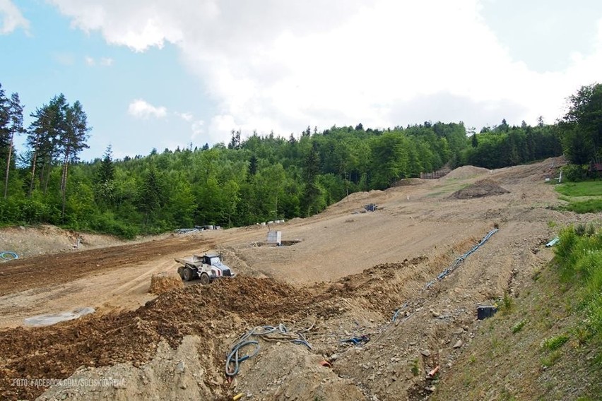 Budowa ośrodka Beskid Sport Arena.