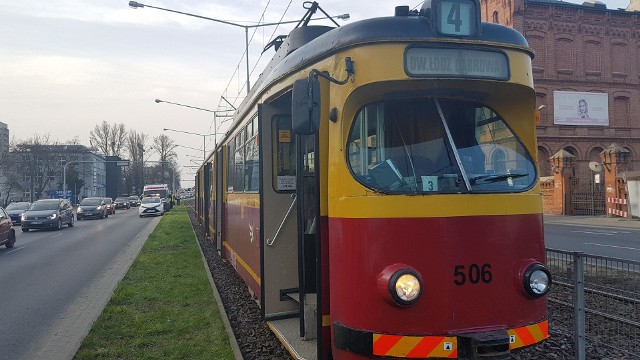 Śmiertelne potrącenie przez tramwaj w Łodzi. W wypadku na Kopcińskiego zginęła dziewczynka