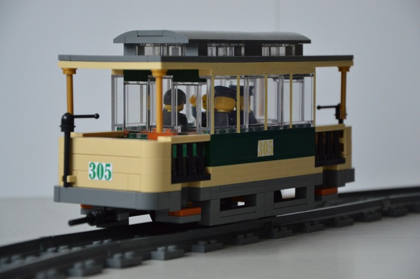 Tak wygląda tramwaj zbudowany przez Mateusza Wawrowskiego