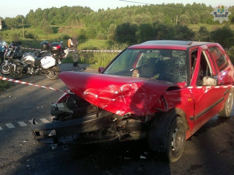 Wypadek na trasie do Łeby