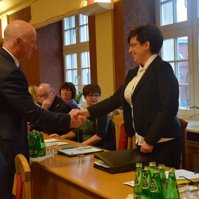 Małgorzacie Sołtys powołania na stanowisko skarbniczki miasta gratulował prezydent Robert Malinowski.