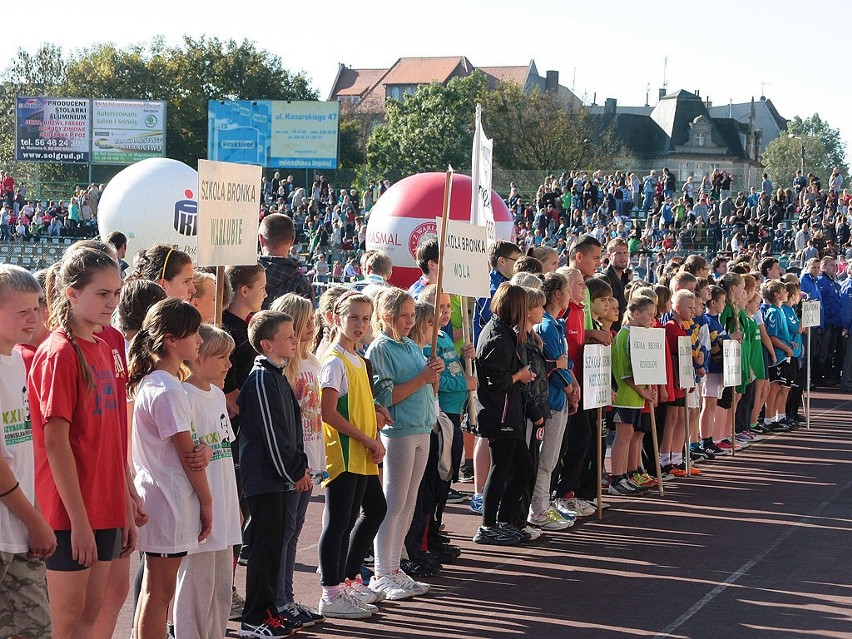 Grudziądz.XXXII Biegi Im. Bronka Malinowskiego. Uroczyste otwarcie 