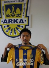 Tomoki Fukijawa podpisał kontrakt z Arką Gdynia