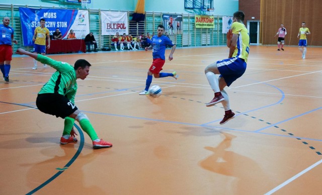 Mecz ekstraklasy futsalu MOKS Białystok - Piast Gliwice