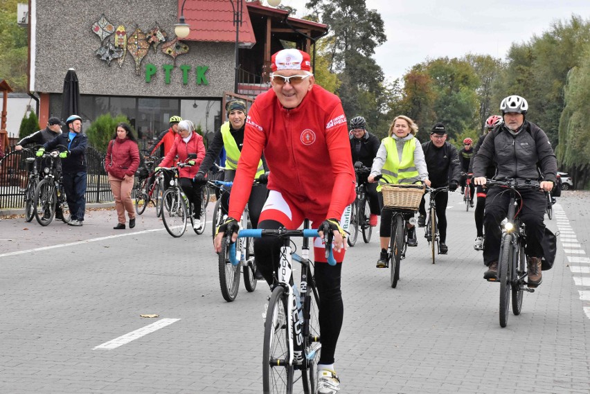 Odbył się rajd rowerowy na trasie Kruszwica, Strzelno,...