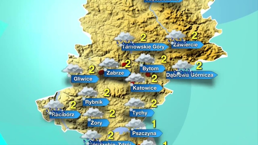 Pogoda w woj. śląskim we wtorek 16.01.2018: Na plusie i śnieg. Nie powinien się długo utrzymać, ale wieczorem i nocą będzie ślisko! WIDEO