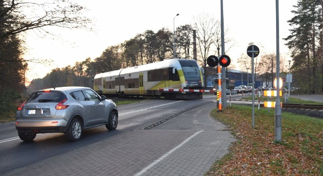 Rogatki na alei Wojska Polskiego przy osiedlu Leśnym w Zielonej Górze