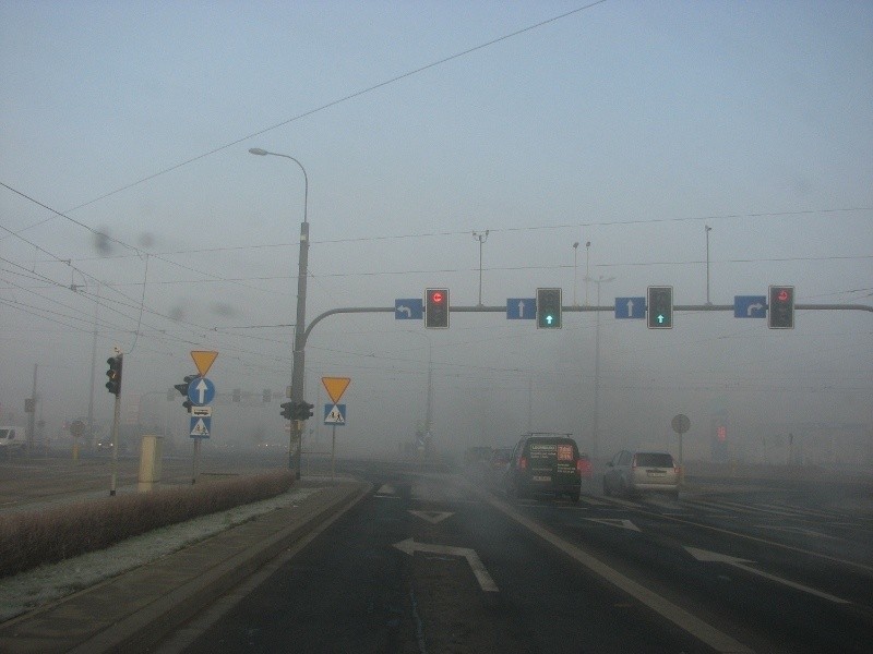 Tak w sobotę rano wyglądały wrocławskie ulice. W niedzielę...