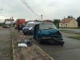 Łętowice. Groźny wypadek, zderzenie busa z ciężarówką 6 osób rannych [ZDJĘCIA, WIDEO]