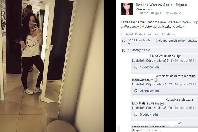 Ile schudła Ewelina z "Warsaw Shore"? [ZDJĘCIA] | Telemagazyn
