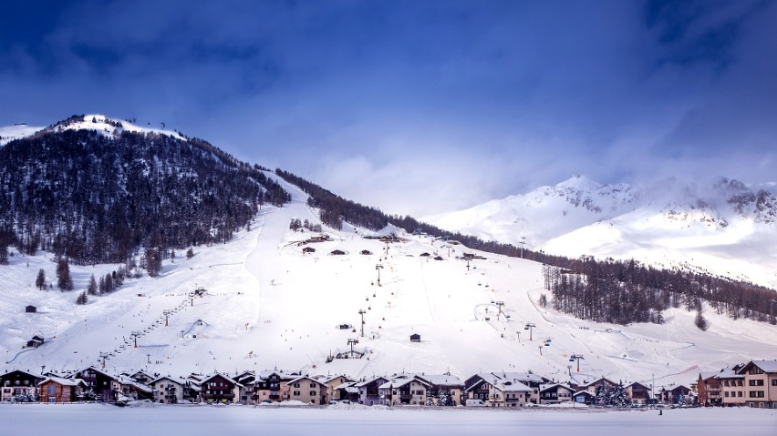 Val di Fassa to mniejszy ośrodek narciarski, również...