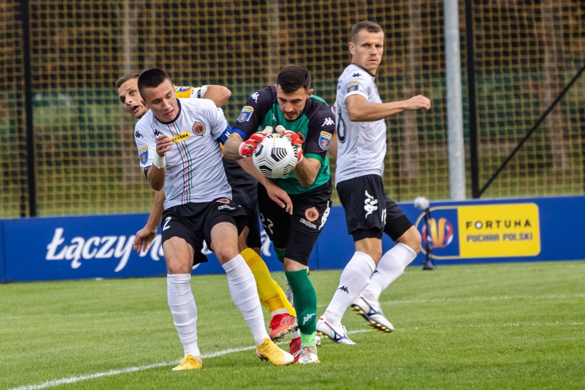 Fortuna Puchar Polski: Wieczysta Kraków - Chrobry Głogów 2:1. Chrobry odpada z potężnym IV-ligowcem... (WIDEO, ZDJĘCIA)