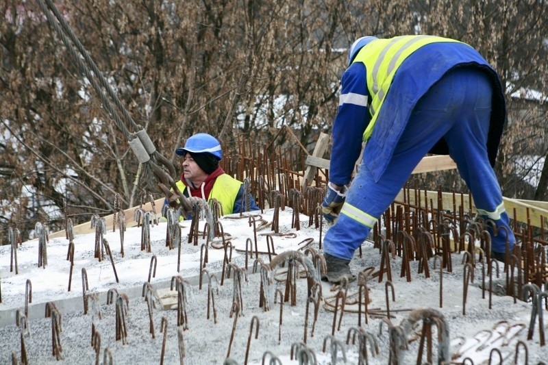 Sosnowiec: trwa remont wiaduktu na trasie S1