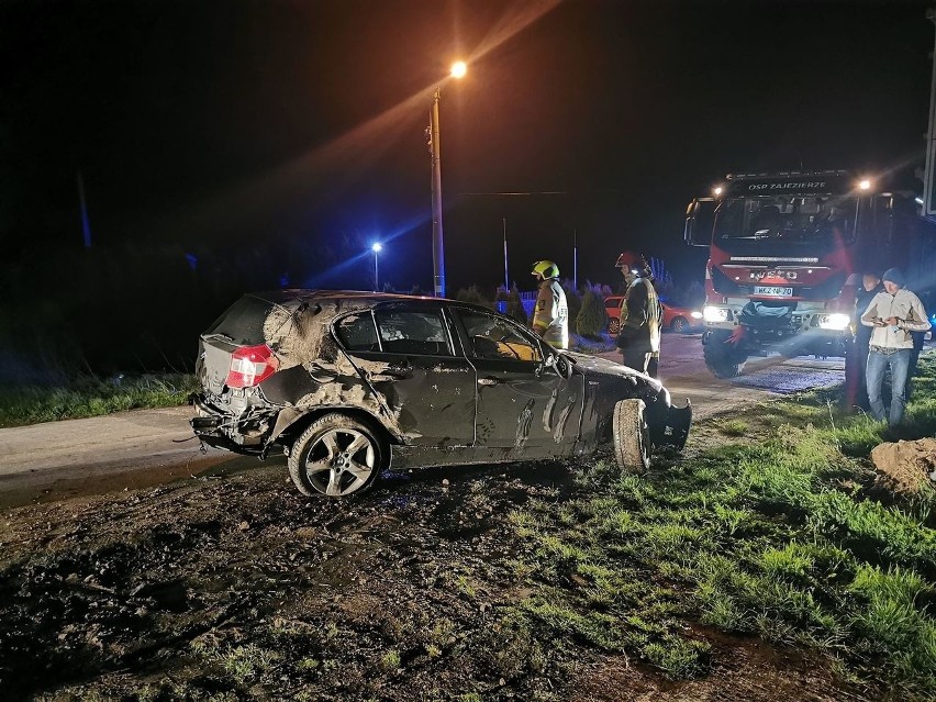 Do zderzenia w Opactwie doszło na skrzyżowaniu drogi...