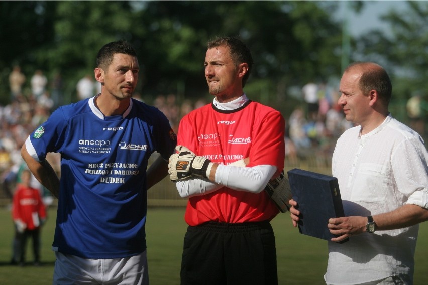 Jerzy Dudek na jubileuszu 85-lecia Concordii Knurów